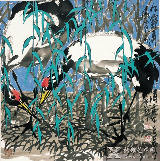 时间:2013年10月25-28 展览:厦门海峡两岸文博会当代名家朱法鹏精品展 地址:厦门国际会展中心 工艺美术展区 B462-B467 继2013年9月底著名画家朱法鹏精品展在北京国际设计周成功落幕,当代名家朱法鹏将再携精品画作亮相厦门海峡两岸文博会,展出朱法鹏新品力作,厦门及世界各地的法鹏迷们可一饱眼福。张雄艺术网将对展会现场进行全程跟踪报道。 当代著名画家朱法鹏二十年来潜心研练国画,他原创的游鱼、丹顶鹤倍受藏家的喜爱与推崇。他的笔墨流畅有力、造型大气磅礴,色泽浓淡相宜,色块层次