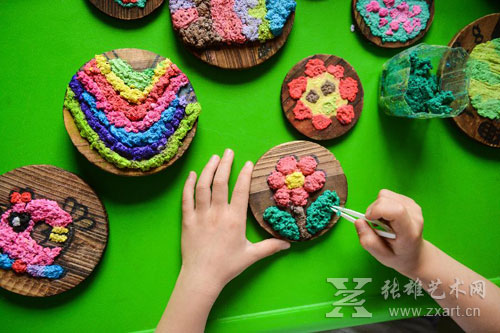 玩转纸浆的主题创意美术活动(图)