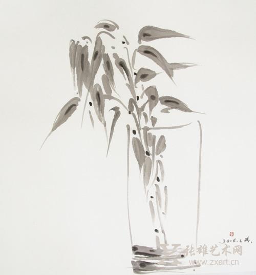 韵》康辉、李宏威画展在河北金融学院图书馆开