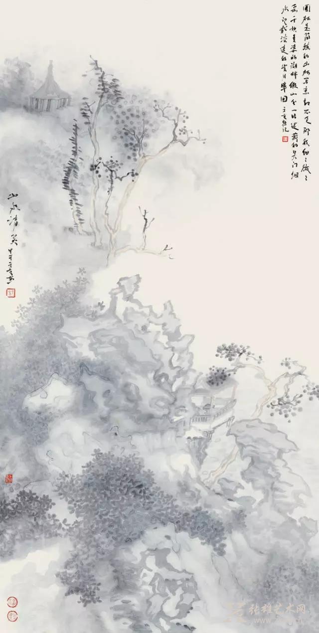 于亨 山水清灵