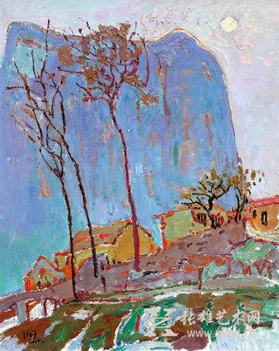 张立平作品《云光》 张立平作品《云光》