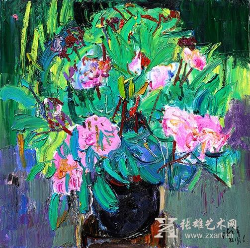 张立平作品《夏园》 张立平作品《夏园》