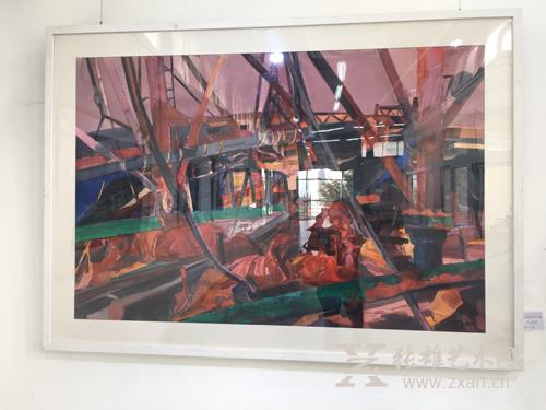 展览作品 休渔记 林天喜