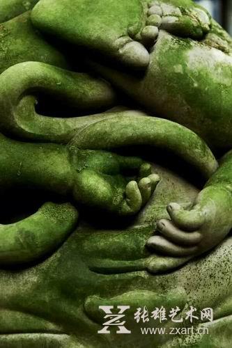 陈文钦《孕育》系列作品局部 陈文钦《孕育》系列作品局部