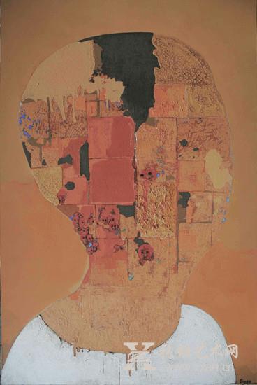 朱进 马赛克2.300x200cm.2015年