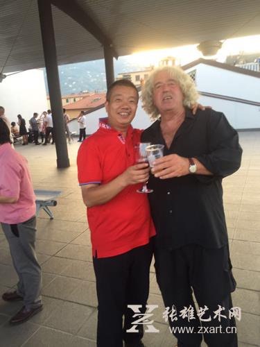 黄大刀随厦门美协意大利文化之旅