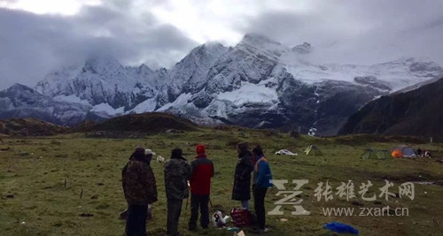 第七次进藏区采风写生——雪山王国·珠峰东坡