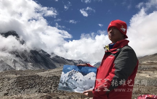 第七次进藏区采风写生——雪山王国·珠峰东坡